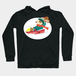 Bob sulla neve Hoodie